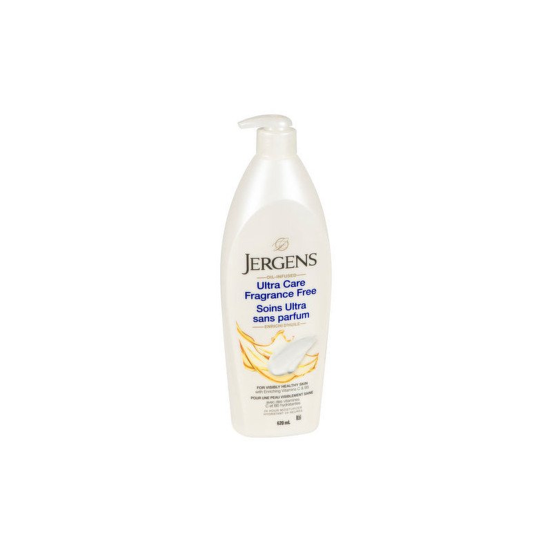 Jergens Ultra Care Fragrance Free Lotion 620 ml