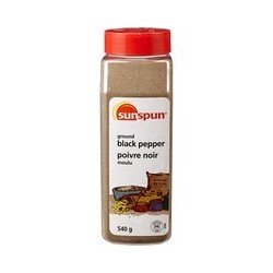 Sunspun Ground Black Pepper...