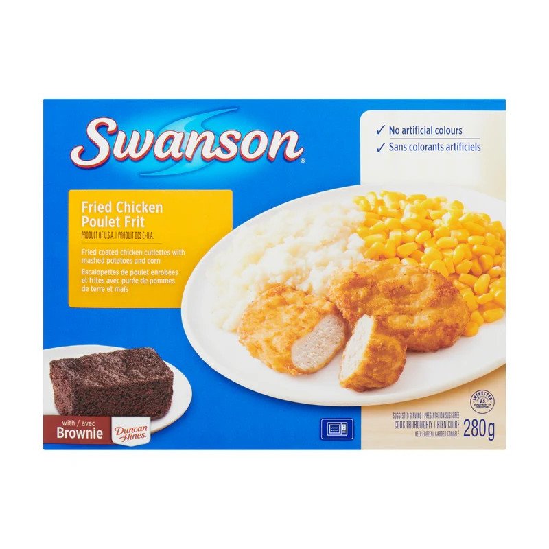 Swanson Dinner Fried Chicken 280 g