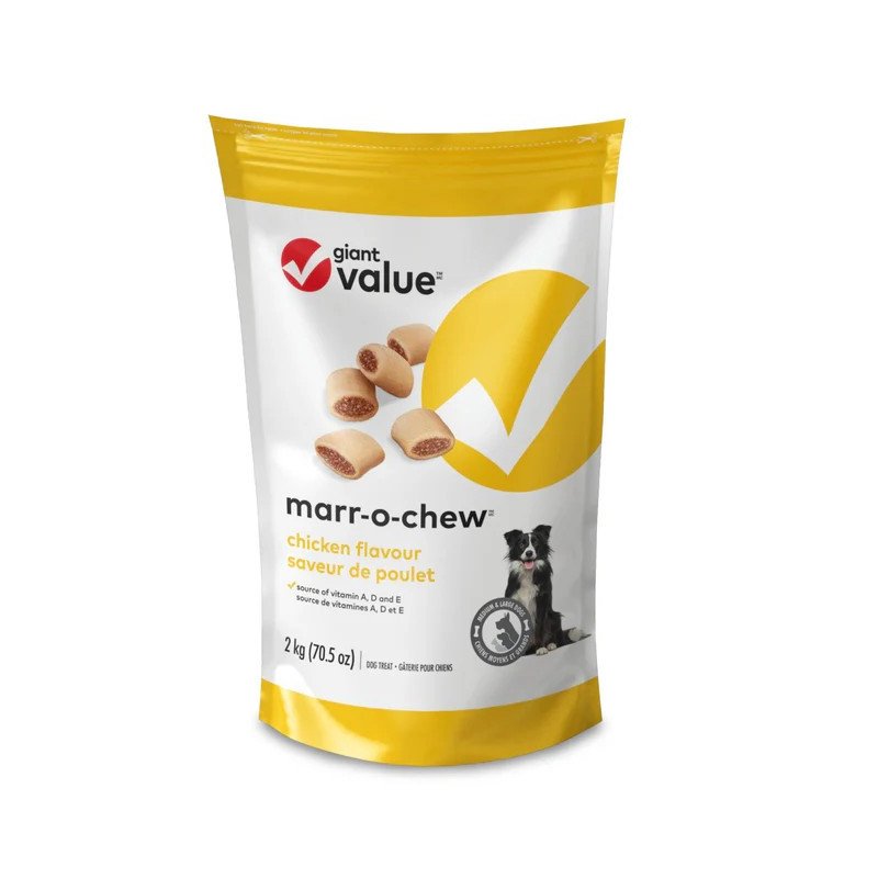 Giant Value Marr-o-chew Dog Treats Chicken Flavour 2 kg