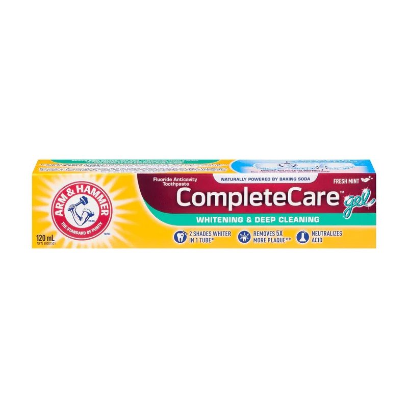 Arm & Hammer Complete Care Gel Whitening & Deep Cleaning Fresh Mint Toothpaste 120 ml