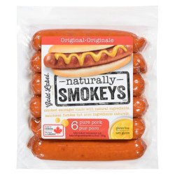 Gold Label Original Smokeys Smoked Pork Sausages 375 g