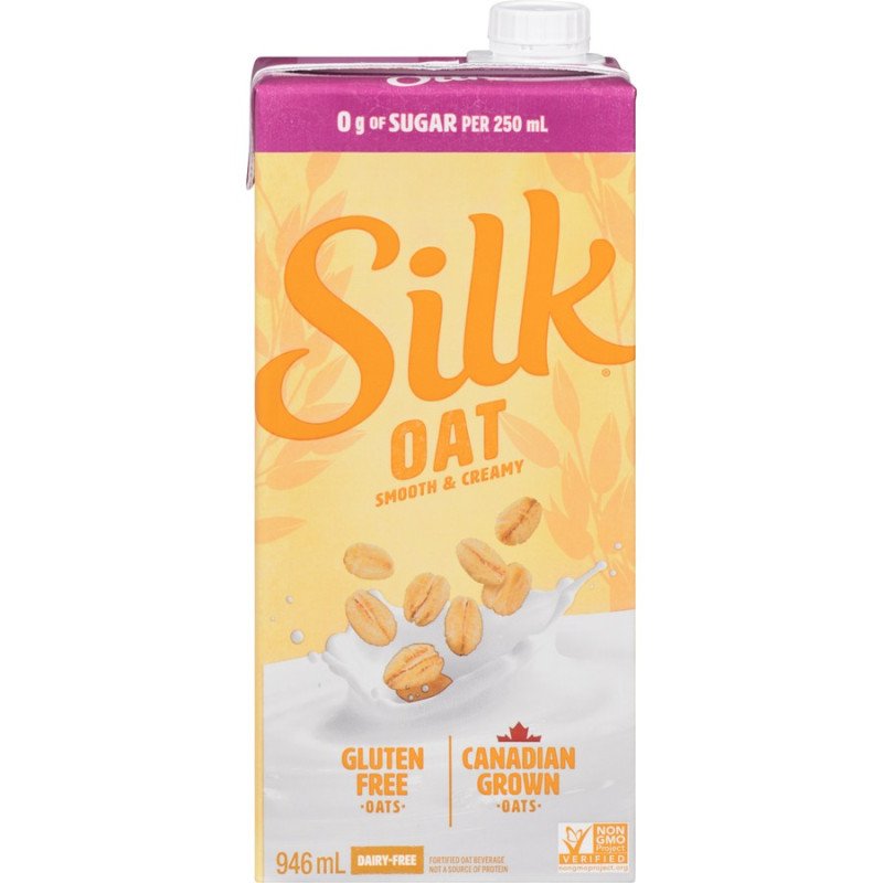 Silk Oat Smooth & Creamy Unsweetened Original Beverage 946 ml