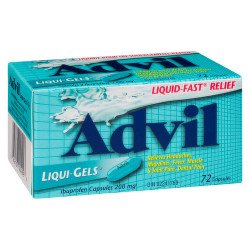 Advil Liqui-Gels 200 mg 72's