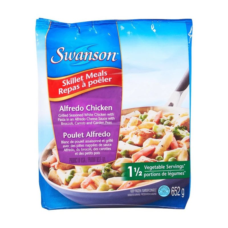 Swanson Skillet Meals Alfredo Chicken 652 g