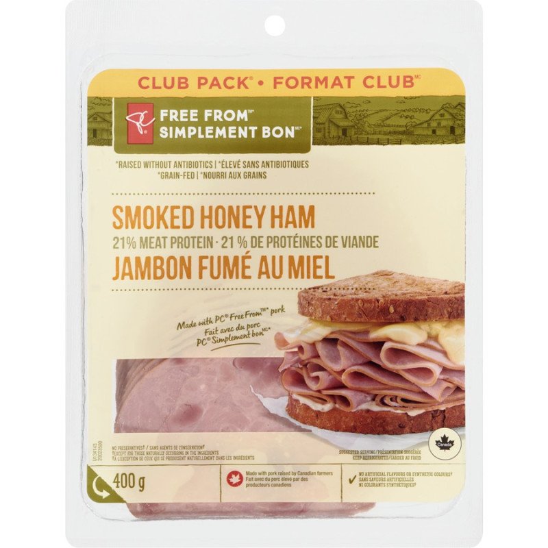 PC Free From Smoked Honey Ham 400 g