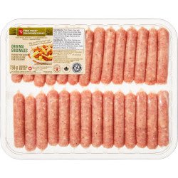 PC Free From Original Breakfast Sausage Value Pack 750 g