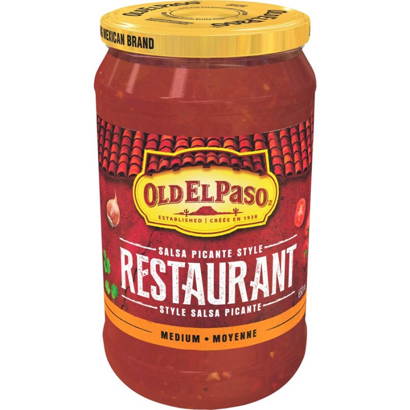 Old El Paso Restaurante Picante Medium Salsa 650 ml