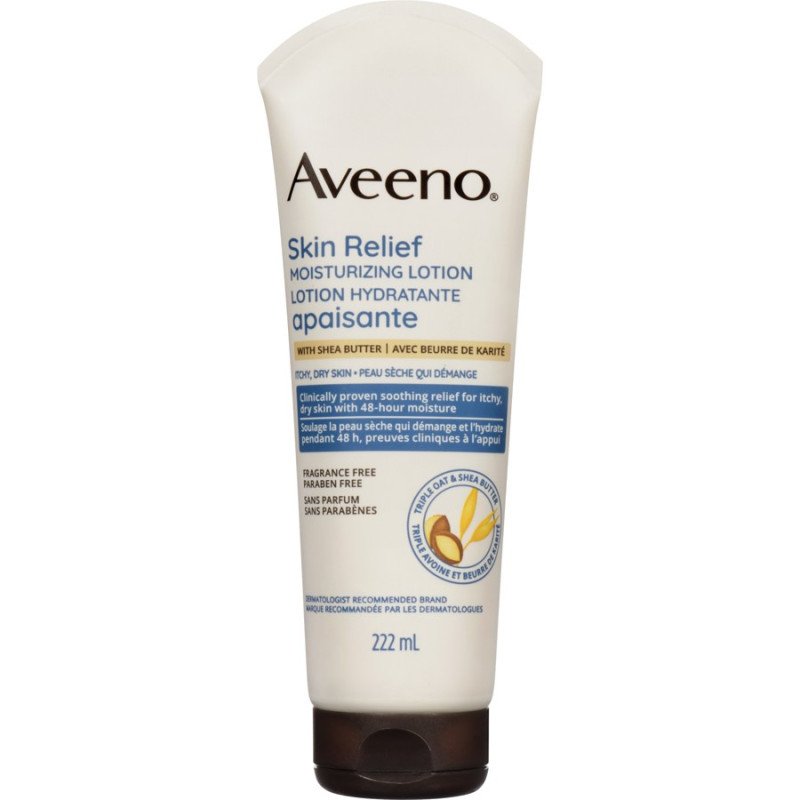 Aveeno Skin Relief Moisturizing Lotion Fragrance Free 222 ml