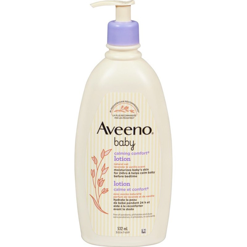 Aveeno Baby Calming Comfort Lotion Lavender and Vanilla 532 ml