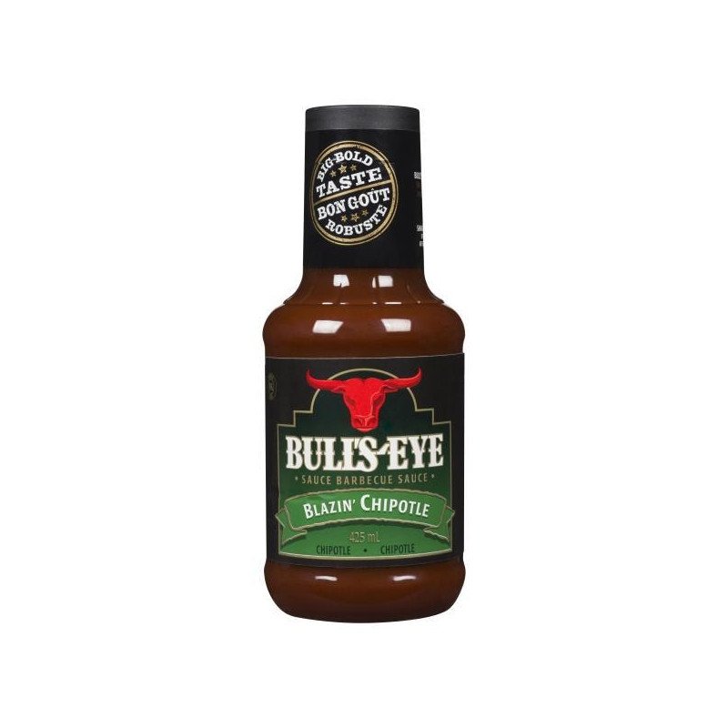 Bull's Eye BBQ Sauce Blazin' Chipotle 425 ml