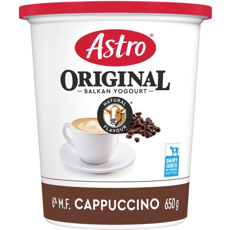 Astro Original Yogurt Cappuccino 6% 650 g