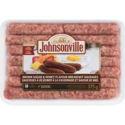 Johnsonville Breakfast Sausage Brown Sugar & Honey 375 g