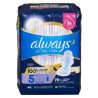 Always Ultra Thin Pads Size 5 Extra Heavy Overnight with Wings 46’s