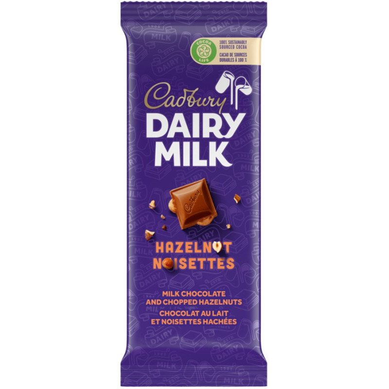 Cadbury Dairy Milk Hazelnut Chocolate Bar 100 g