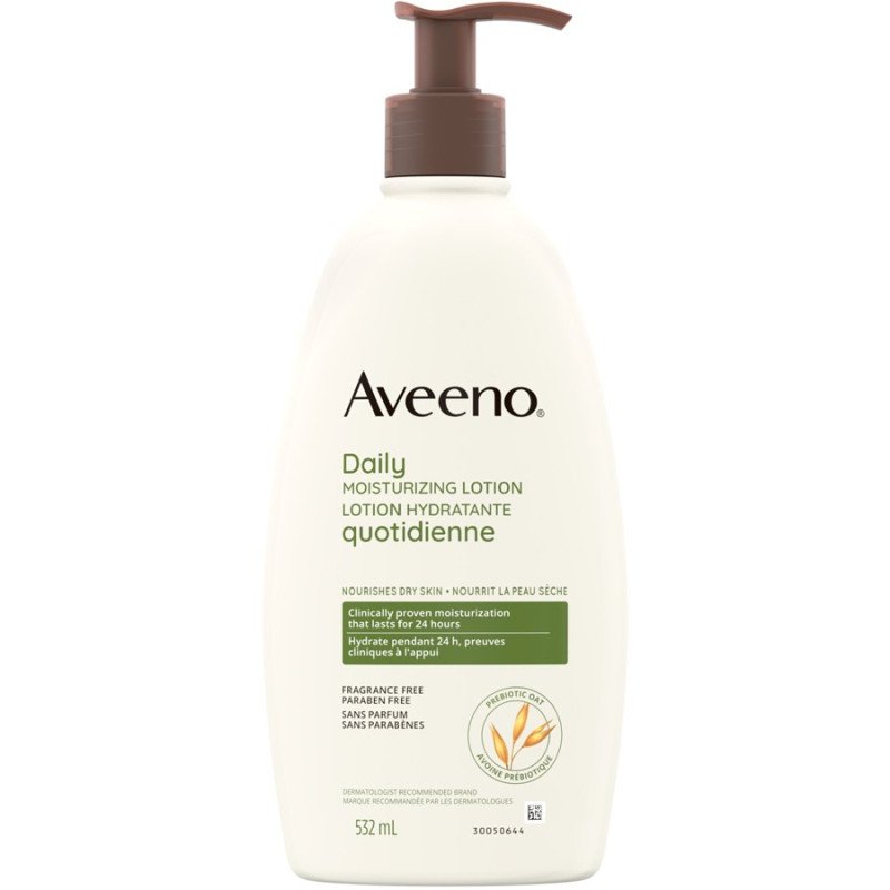 Aveeno Daily Moisturizing Lotion Fragrance Free 532 ml