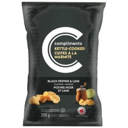 Compliments Kettle Chips...