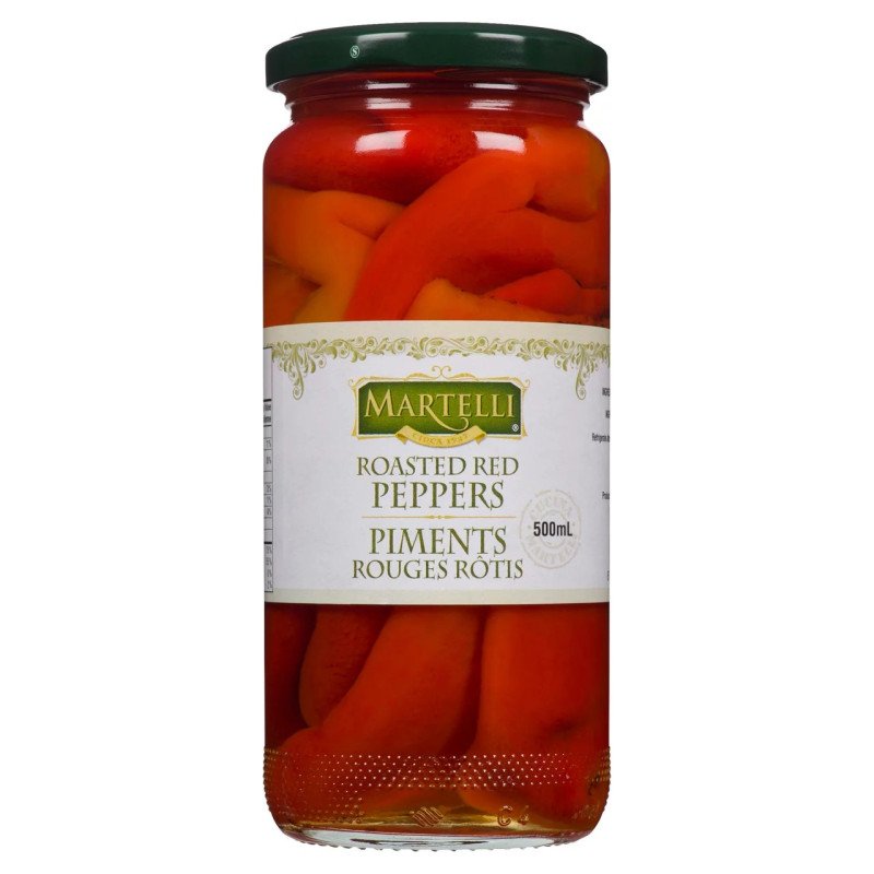 Martelli Roasted Red Peppers 500 ml