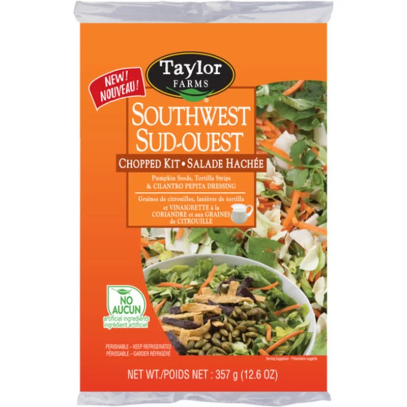 Taylor Farms Chopped Salad Kit Southwest 357 g