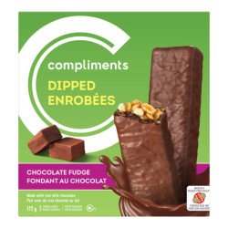 Compliments Dipped Granola Bars Chocolate Fudge 5’s 172 g