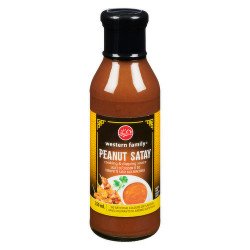 Western Family Peanut Satay Cooking & Dipping Sauce 350 ml