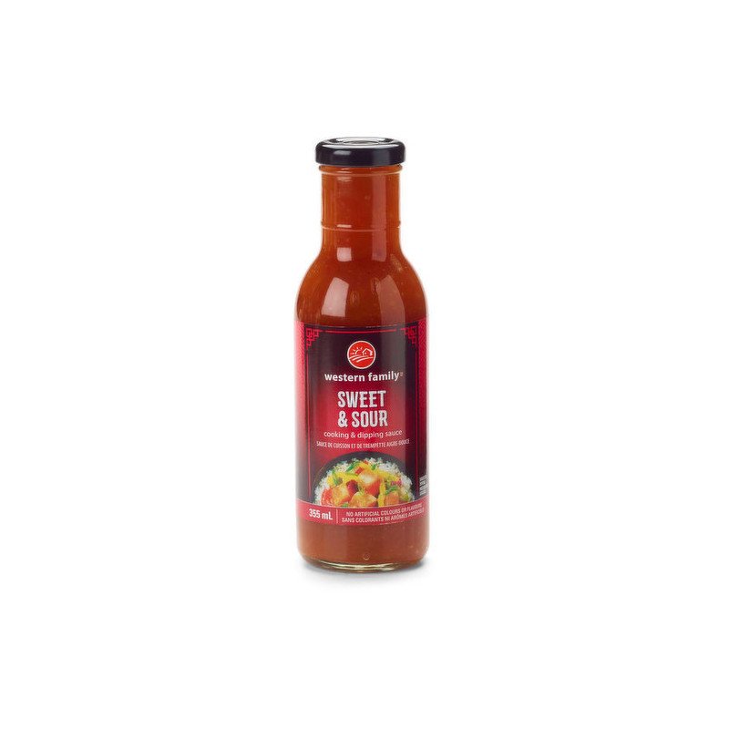 Western Family Sweet & Sour Cooking Sauce 355 ml