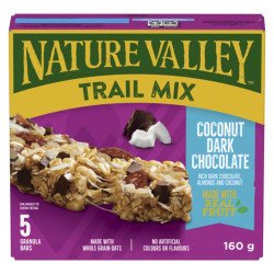 Nature Valley Chewy Trail Mix Bars Coconut Dark Chocolate 160 g