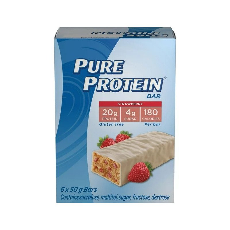 Pure Protein Strawberry with Greek Yogurt Bars 6 x 50 g