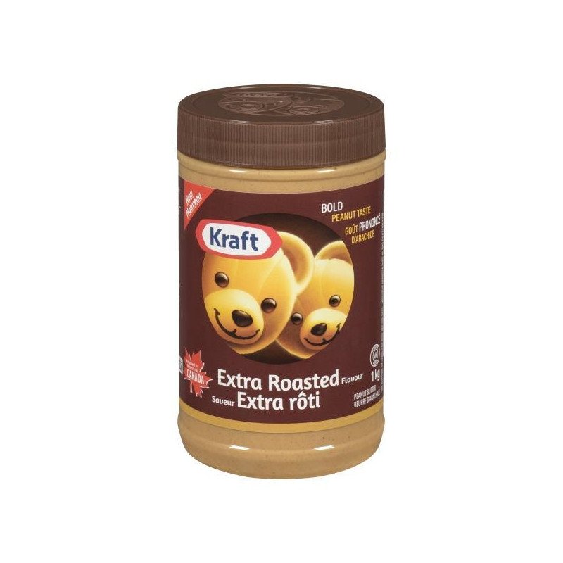 Kraft Bold Peanut Taste Extra Roasted Flavour Peanut Butter 1 kg