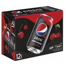 Pepsi Zero Sugar Cherry 12...