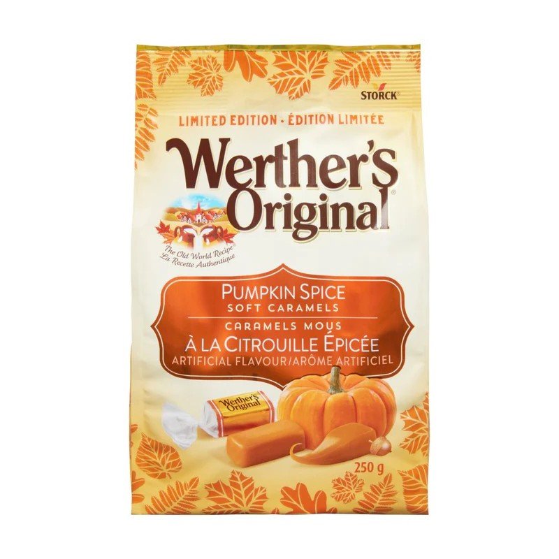 Werther’s Origina Limited Edition Pumpkin Spice Soft Caramels 243 g