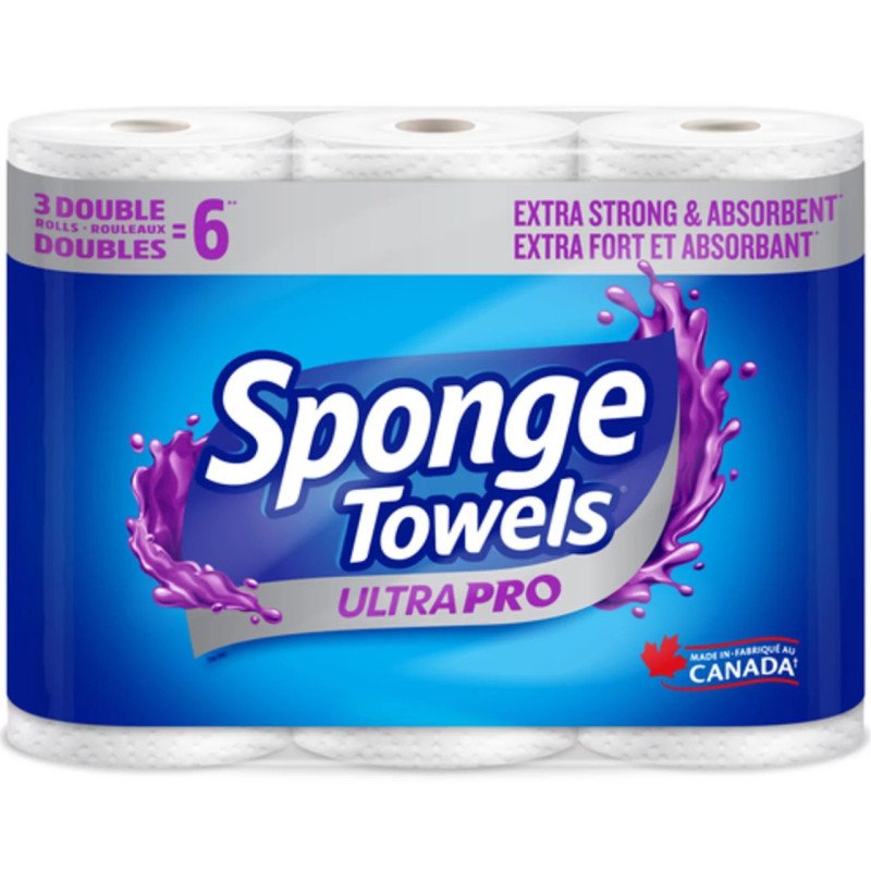 Sponge Towels Ultra Pro Towels 3/6’s