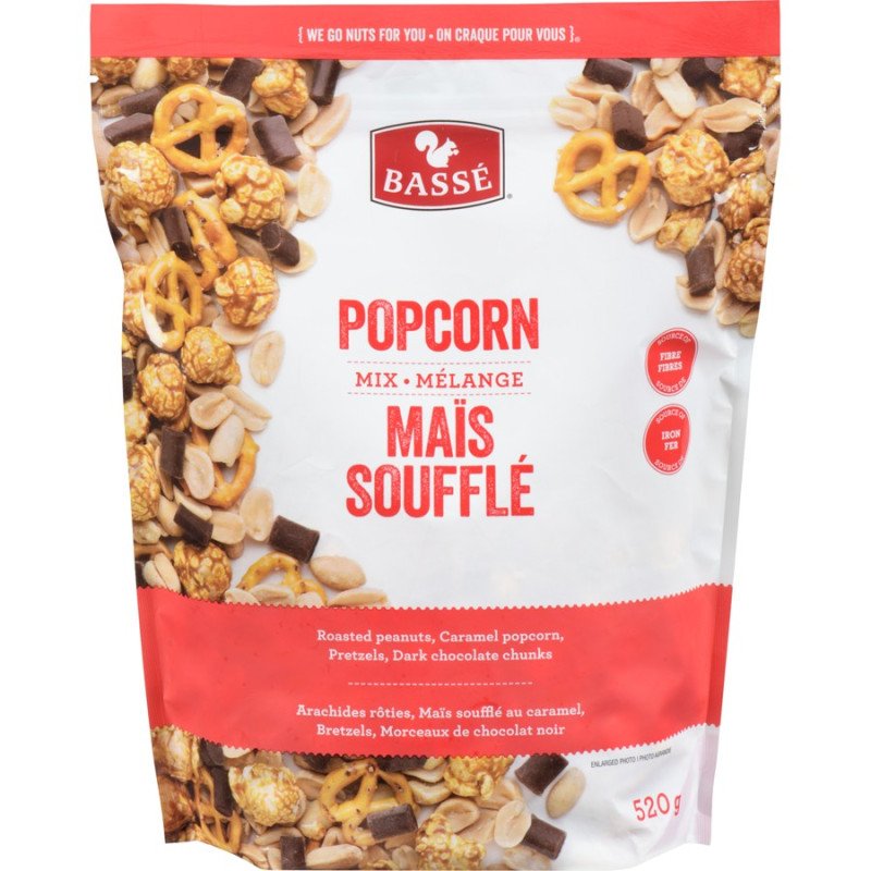 Basse Popcorn Mix 520 g