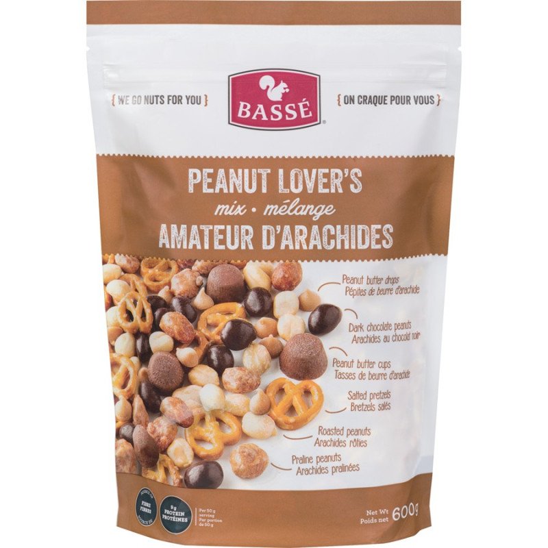 Basse Peanut Lover's Mix 600 g