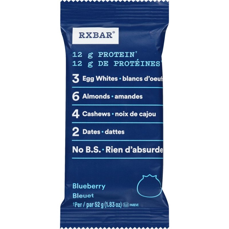 RXBAR Protein Bar Blueberry 12 x 52 g