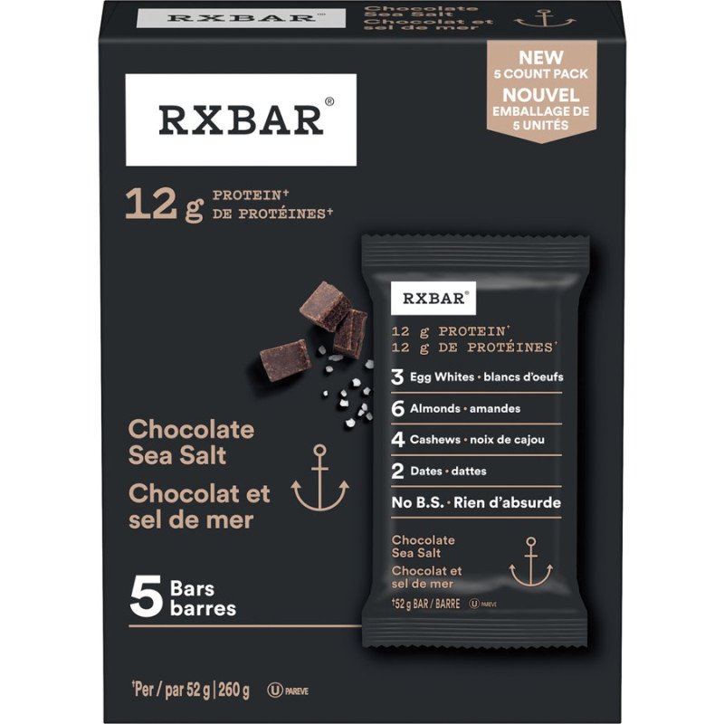 RXBAR Chocolate Sea Salt 5 x 52 g