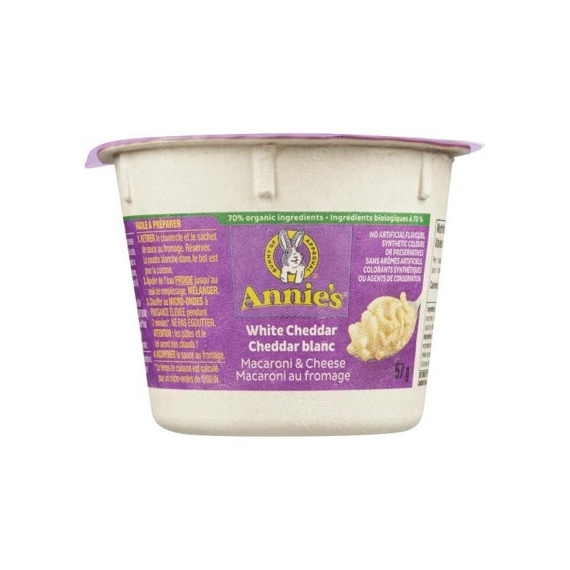 Annie's White Cheddar Macaroni & Cheese 57 g