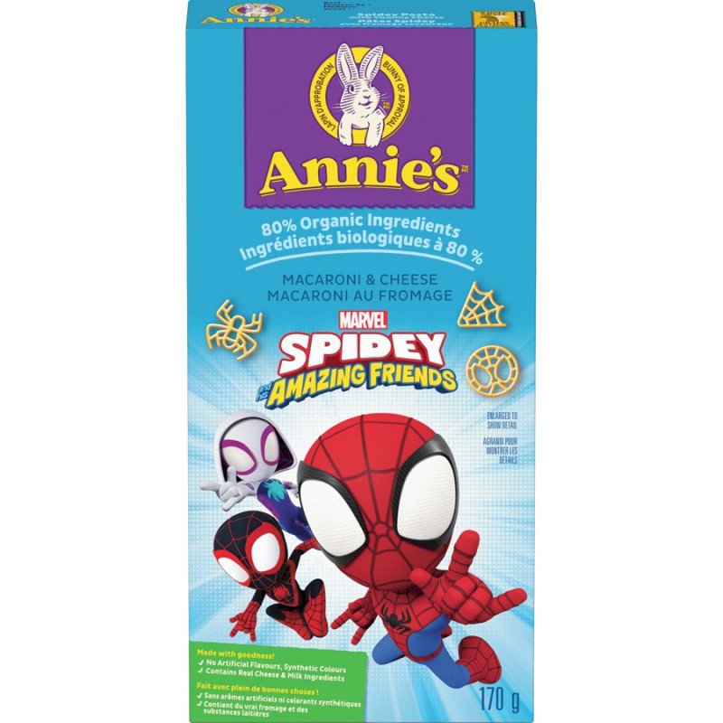 Annie's Macaroni & Cheese Marvel Spidey and His Amazing Friends 170 g