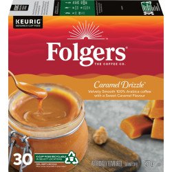 Folgers Caramel Drizzle Coffee K-Cups 270 g