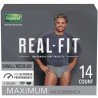 Depend Real Fit for Men Underwear Maximum S/M 14's