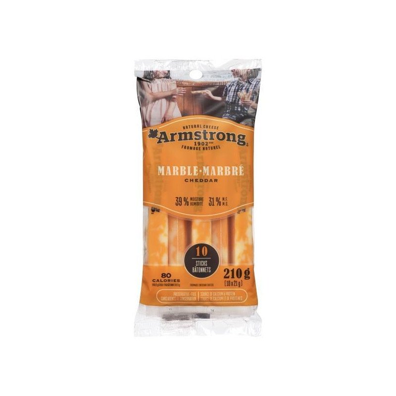 Armstrong Marble Cheddar Sticks 210 g