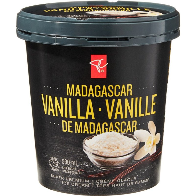 PC Black Label Ice Cream Madagascar Vanilla 500 ml