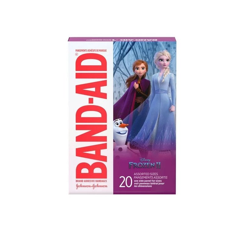 Band-Aid Bandages Disney Frozen II Assorted Sizes 20’s