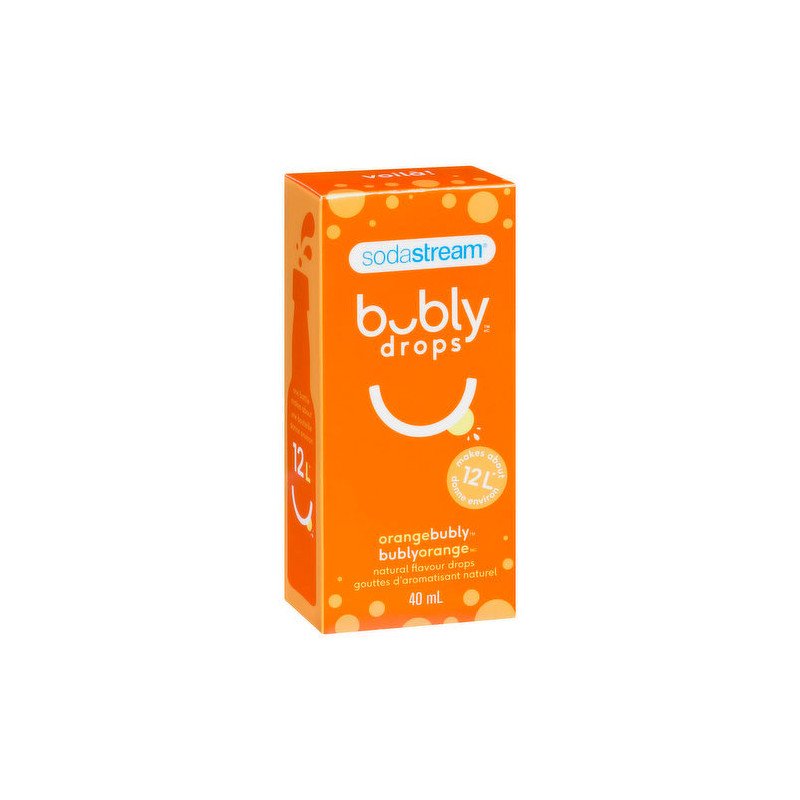 Sodastream Bubly Drops Orange 40 ml