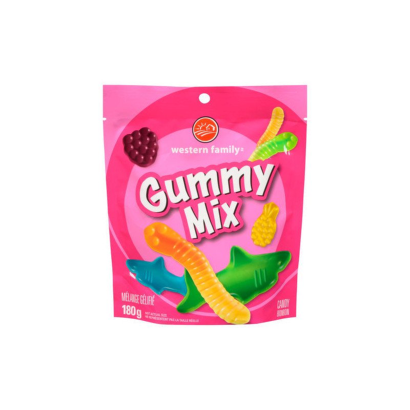 Western Family Gummy Mix 180 g