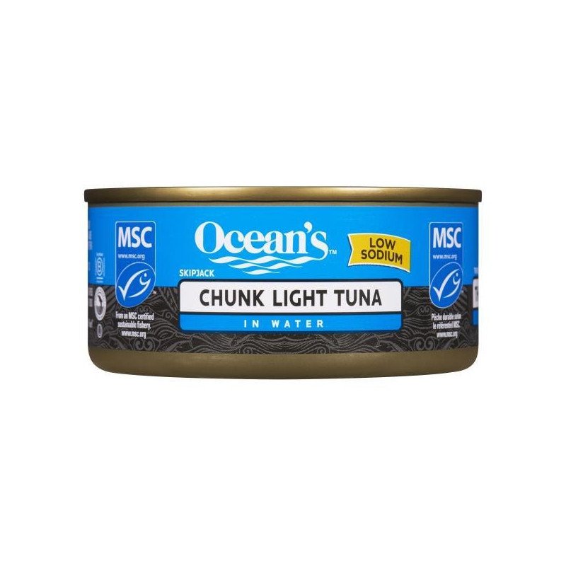 Ocean's Chunk Light Tuna in Water Low Sodium 170 g