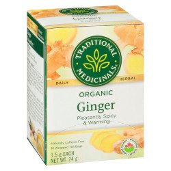 Traditional Medicinals Organic Ginger Herbal Tea 16’s