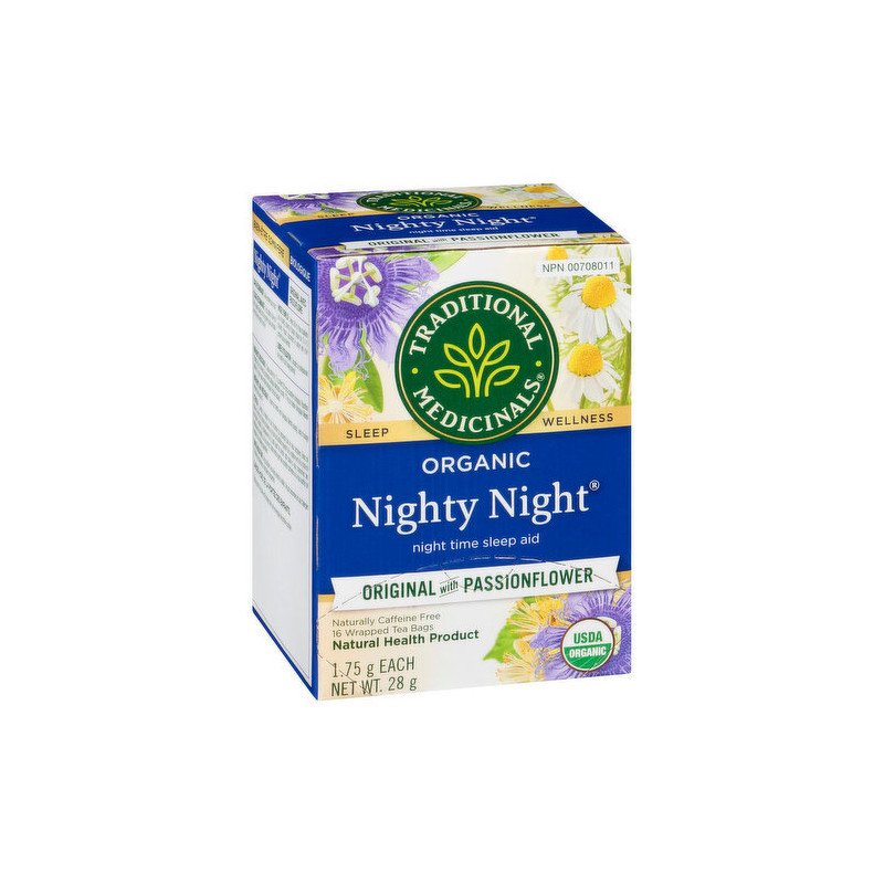 Traditional Medicinals Organic Nighty Night Original Herbal Tea 16’s