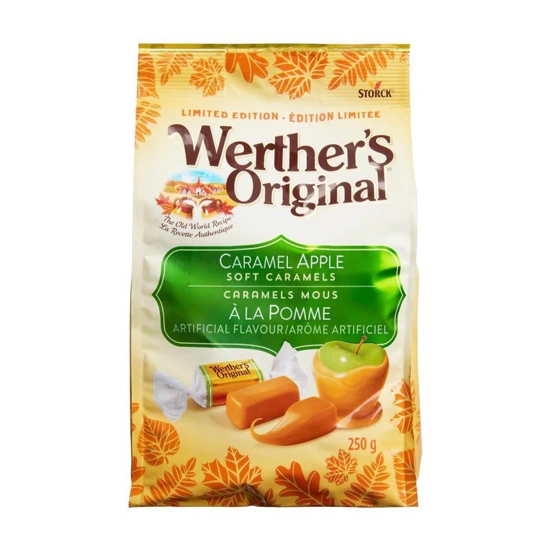 Werther’s Origina Limited Edition Caramel Apple Soft Caramels 250 g