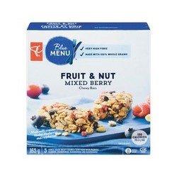 PC Blue Menu Chewy Bars Fruit & Nut Mixed Berry 165 g